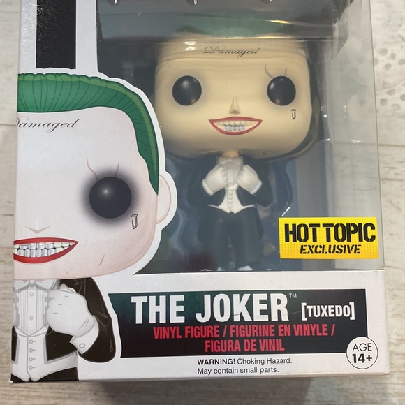 Funko Pop The Joker Tuxedo #109 Suicide Squad Exclusive Figure - Picture 2 of 10